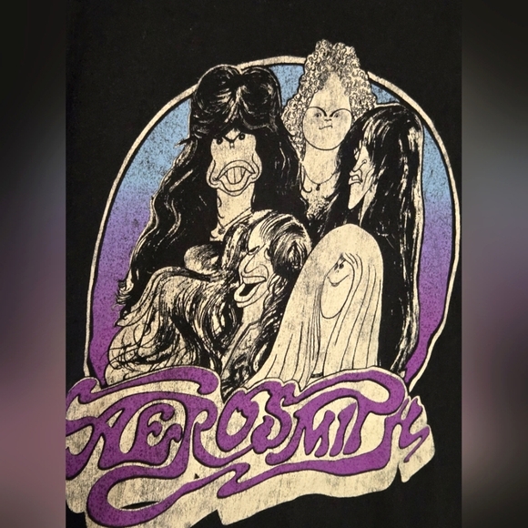 Rare Aerosmith 50th Anniversary Fenway Park Draw The Line Concert Shirt, Large - Picture 2 of 4